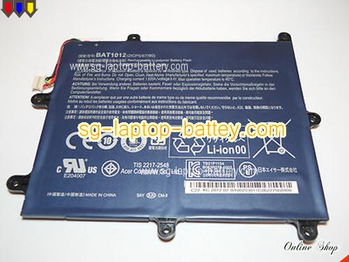 Genuine ACER BAT-1012 Laptop Battery BAT1012 rechargeable 3280mAh, 24Wh Black In Singapore 