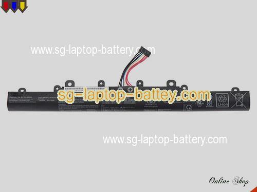 Genuine ASUS A41LL4H Laptop Battery 4ICR19/66 rechargeable 3056mAh, 44Wh Black In Singapore 