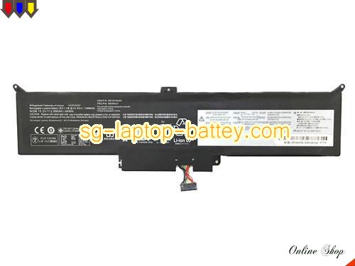 Genuine LENOVO OOHW027 Laptop Battery 00HW027 rechargeable 2895mAh, 44Wh Black In Singapore 