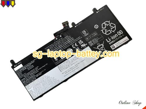 Genuine LENOVO 2ICP4/45/113-2 Laptop Battery SB10W51980 rechargeable 6400mAh, 49.5Wh Black In Singapore 