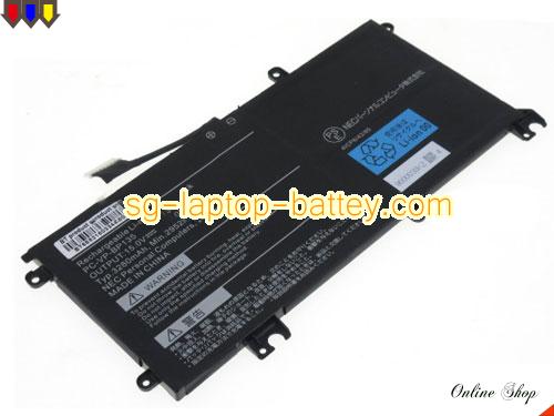 Replacement NEC PC-VP-BP135 Laptop Battery PCVPBP135 rechargeable 3280mAh, 45Wh Black In Singapore 