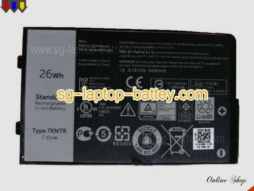 Genuine DELL FH8RW Laptop Battery 7XNTR rechargeable 3500mAh, 26Wh Black In Singapore 