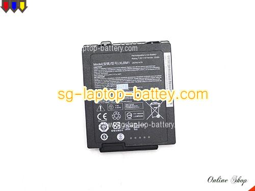 Genuine XPLORE XLBM1 Laptop Battery 2ICP6/74/70 rechargeable 4770mAh, 36Wh Black In Singapore 