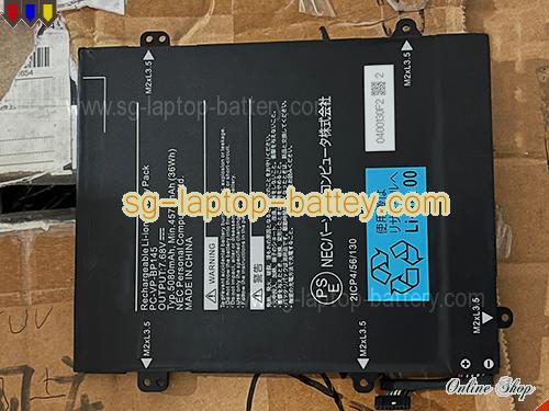 Genuine NEC 2ICP4/56/130 Laptop Computer Battery PCVPBP145 rechargeable 5080mAh, 36Wh  In Singapore 