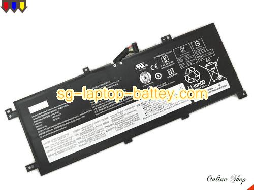 Genuine LENOVO 02DL032 Laptop Battery SB10T83121 rechargeable 2995mAh, 46Wh Black In Singapore 