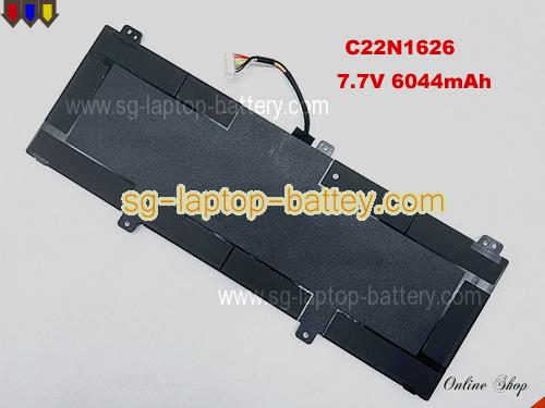 Genuine ASUS C221626 Laptop Battery C22PjJH rechargeable 6044mAh, 46Wh Black In Singapore 