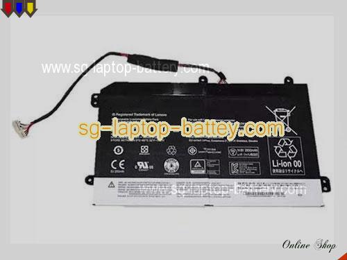 Genuine LENOVO 41CP557122 Laptop Battery 31504217 rechargeable 3135mAh, 46Wh Black In Singapore 