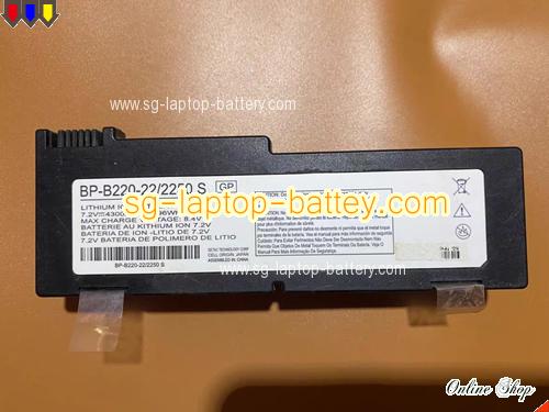 Genuine GETAC Bp-B220-22/2250 S Laptop Computer Battery BPB220222250S rechargeable 4300mAh, 30.96Wh  In Singapore 