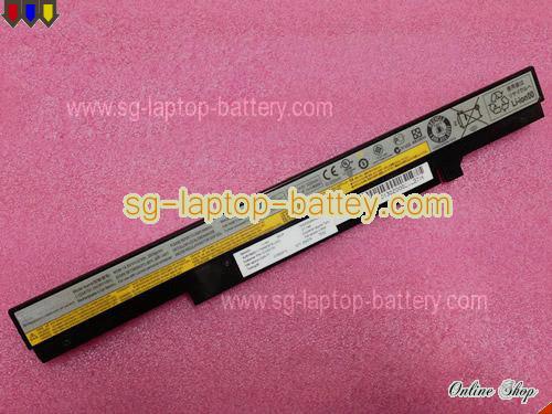 Genuine LENOVO L12S4Z51 Laptop Battery L12S4Y51 rechargeable 2500mAh, 37Wh Black In Singapore 