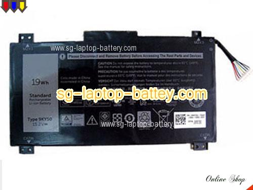 Genuine DELL 9KY50 Laptop Battery  rechargeable 1240mAh, 19Wh Black In Singapore 