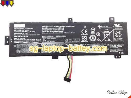 Genuine LENOVO L15L2PB5 Laptop Battery 5B10K87720 rechargeable 5055mAh, 39Wh Black In Singapore 