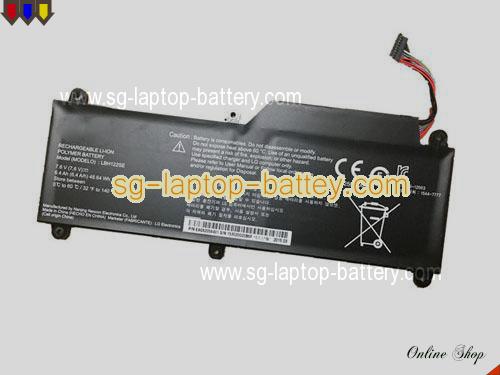 Genuine LG LBH122SE Laptop Battery  rechargeable 6400mAh, 49Wh Black In Singapore 