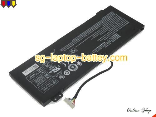 Genuine ACER AP18E7M Laptop Battery 4ICP4/69/90 rechargeable 3815mAh, 58.75Wh Black In Singapore 