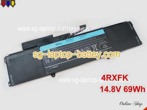 Genuine DELL 4RXFK Laptop Battery C1JKH rechargeable 69Wh Black In Singapore 