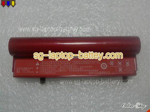 Genuine MALATA BT-8001 Laptop Battery BT-8001A rechargeable 4400mAh Red In Singapore 