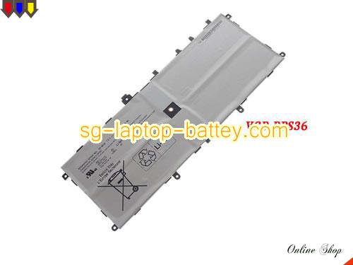 Genuine SONY VGP-BPS36 Laptop Battery  rechargeable 6320mAh, 48Wh White In Singapore 