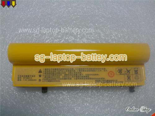 Genuine MALATA BT-8001A Laptop Battery BT-8001 rechargeable 4400mAh Yellow In Singapore 