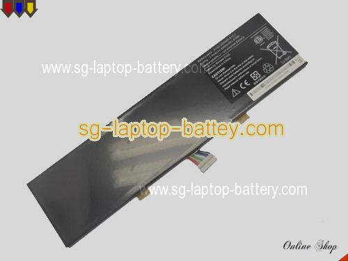 Replacement UNIWILL A102-2S5000-S1C1 Laptop Battery  rechargeable 5000mAh Black In Singapore 