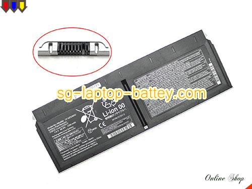 Genuine PANASONIC CF-VZSU0WU Laptop Battery CF-VZSU1NJS rechargeable 5200mAh, 40Wh Sliver And Black In Singapore 