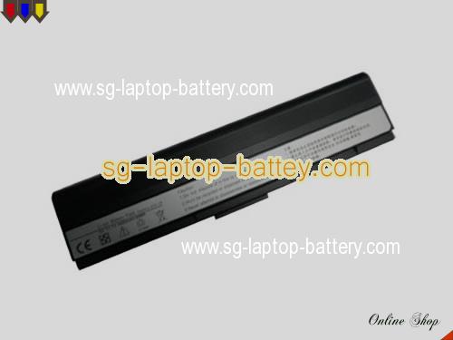 Replacement ASUS A32-U6 Laptop Battery 90-ND81B3000T rechargeable 4400mAh Black In Singapore 