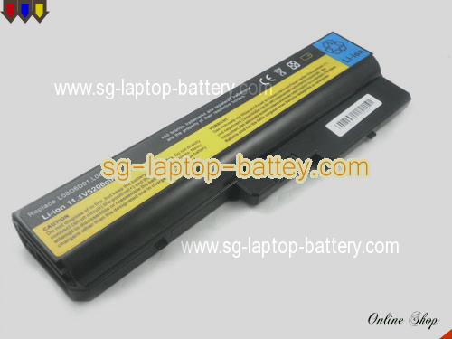 Replacement LENOVO L08O6D01 Laptop Battery L08O6D02 rechargeable 5200mAh Black In Singapore 