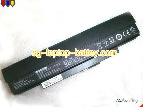 Replacement SMP QB-BAT62A Laptop Battery A4BT2012F rechargeable 4400mAh Black In Singapore 