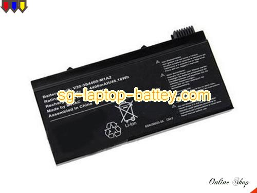 Replacement UNIWILL V30-3S4400-M1A2 Laptop Battery V30-3S4400-G1L3 rechargeable 4400mAh Black In Singapore 