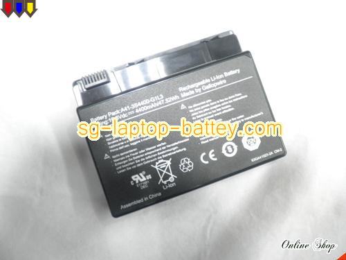 Replacement HASEE A41-3S4400-G1L3 Laptop Battery A41-3S4400-S1B1 rechargeable 4400mAh, 47.52Wh Black In Singapore 