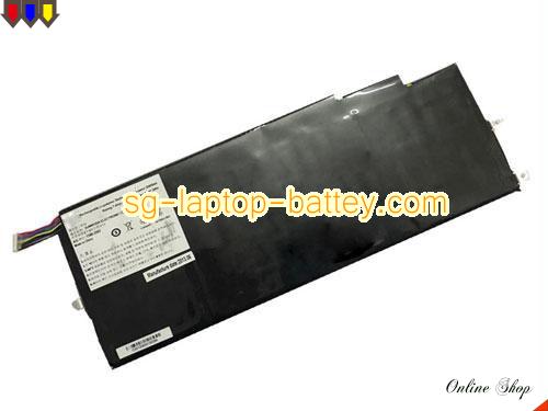 Genuine HASEE SSBS44 Laptop Battery  rechargeable 6400mAh, 47.3Wh Black In Singapore 