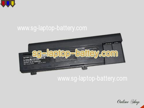 Replacement NEC 2T30504-3 Laptop Battery 2T30504-2 rechargeable 3600mAh Black In Singapore 