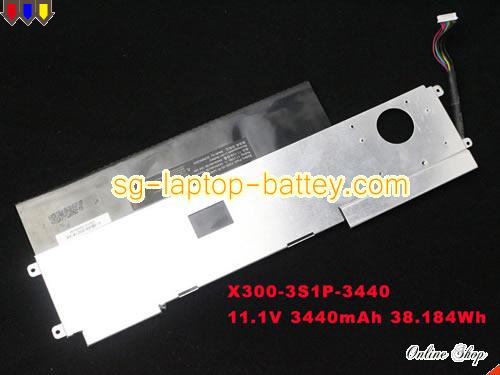 Genuine HASEE SSBS39 Laptop Battery ICP476787P-3S rechargeable 3900mAh, 3440Wh Black In Singapore 