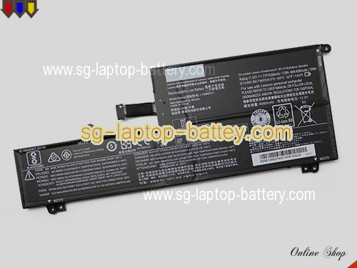 Genuine LENOVO 5B10M53744 Laptop Battery 5B10M53745 rechargeable 6217mAh, 72Wh Black In Singapore 