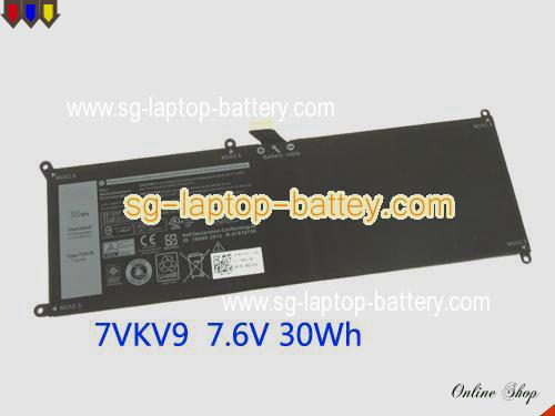 Genuine DELL T02H Laptop Battery T02H001 rechargeable 3910mAh, 30Wh Black In Singapore 