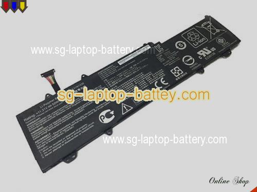 Genuine ASUS C31N1330 Laptop Battery C31PO95 rechargeable 4400mAh, 50Wh Black In Singapore 