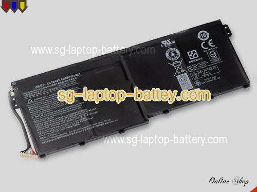 Genuine ACER 4ICP7/61/80 Laptop Battery AC16A8N rechargeable 4605mAh, 50Wh Black In Singapore 