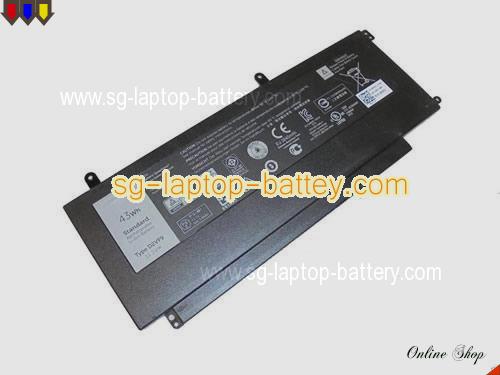 Genuine DELL 0YGR2V Laptop Battery D2VF9 rechargeable 43Wh Black In Singapore 