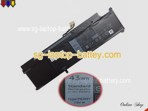 Genuine DELL N3KPR Laptop Battery 4H34M rechargeable 43Wh Black In Singapore 