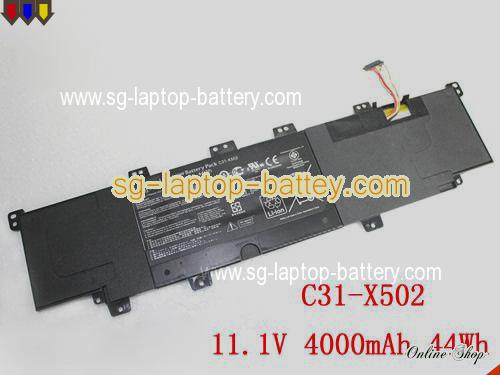 Genuine ASUS X502 Laptop Battery B200-00320200M rechargeable 4000mAh, 44Wh Balck In Singapore 