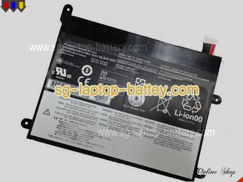 Genuine LENOVO 42T4966 Laptop Battery 42T4965 rechargeable 3250mAh, 25Wh Black In Singapore 