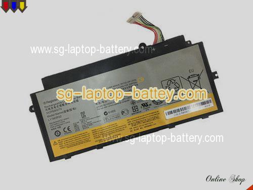 Genuine LENOVO 3ICP4/61/69-2 Laptop Battery L11M3P02 rechargeable 4060mAh, 25Wh Black In Singapore 