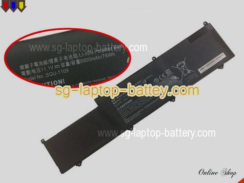 Genuine SMP SQU-1109 Laptop Battery  rechargeable 6900mAh, 76Wh  In Singapore 