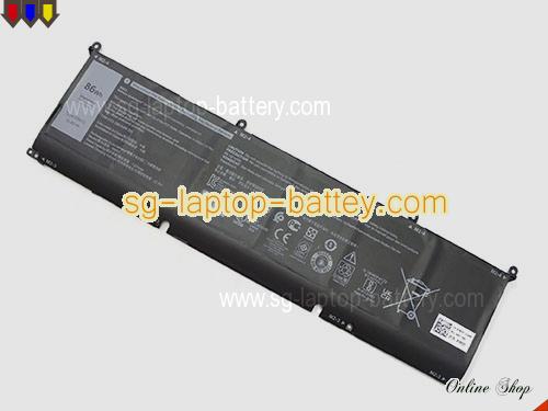 Replacement DELL P45E Laptop Battery P45E001 rechargeable 7167mAh, 86Wh Black In Singapore 