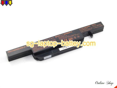 Genuine CLEVO N650BAT-6 Laptop Battery N650BAT6 rechargeable 4400mAh, 48.84Wh  In Singapore 