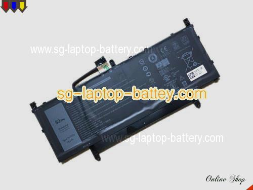 Genuine DELL 10R94 Laptop Battery 89GNG rechargeable 7334mAh, 88Wh Black In Singapore 