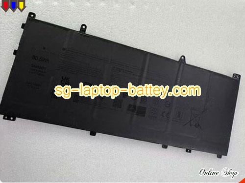 Genuine DELL DKNWN Laptop Computer Battery  rechargeable 7061mAh, 80.5Wh  In Singapore 