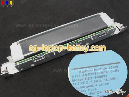 Genuine DELL NEX-900991 Laptop Battery LiFePO4 rechargeable 58.5Wh, 5Ah Metallic Gray In Singapore 