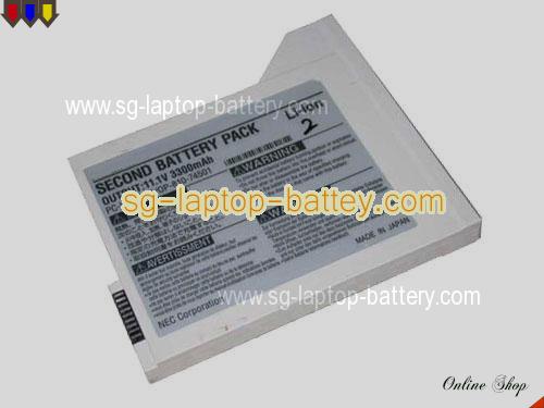 Replacement NEC OP-810-74501 Laptop Battery  rechargeable 3300mAh white In Singapore 