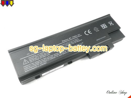 Replacement ACER LCBTP03003B Laptop Battery SQU-533 rechargeable 4400mAh Black In Singapore 