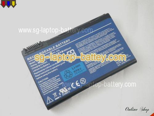 Replacement ACER LIP6219IVPC Laptop Battery BT.00604.011 rechargeable 4800mAh Black In Singapore 