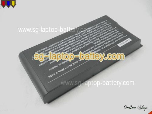 Replacement ECS EM-G330L2S Laptop Battery  rechargeable 4800mAh Black In Singapore 